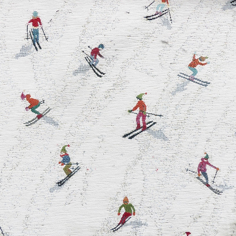 Tissu Jacquard Chenillé Slalom 