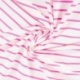 Tissu French Terry Neon Rayure Rose 