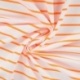 Tissu French Terry Neon Rayure Orange