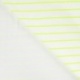 Tissu French Terry Neon Rayure Jaune