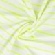 Tissu French Terry Neon Rayure Jaune