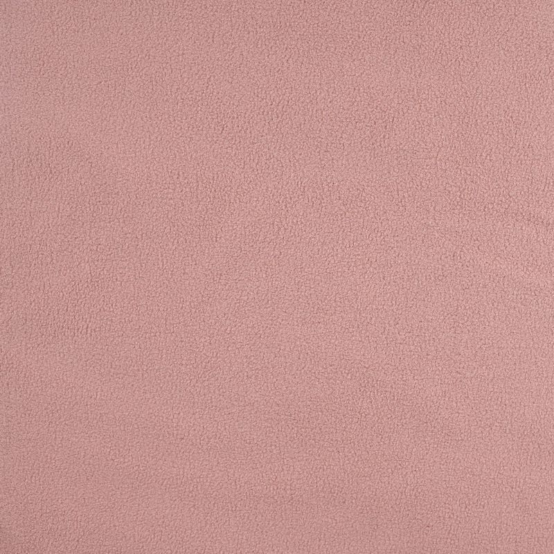 Tissu Polaire Double Face Rose Poudre 
