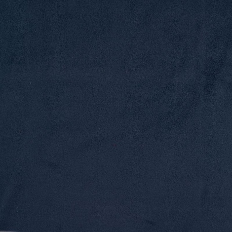 Tissu Polaire Double Face Bleu Denim