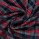 Tissu Flanelle Imprimé Carreaux Rouge et Vert