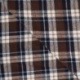 Tissu Flanelle Imprimé Carreaux Marron 