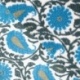 Tissu Teddy Jacquard Pétrole