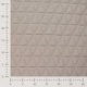 Tissu Maille Matelassé Uni Sable 