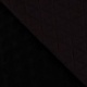 Tissu Maille Matelasse Uni Marron 