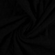 Tissu Maille Matelasse Uni Noir