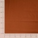 Tissu Coton Lavé Uni Cognac
