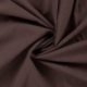 Tissu Coton Lavé Uni Marron
