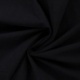 Tissu Coton Lavé Uni Uni Noir 
