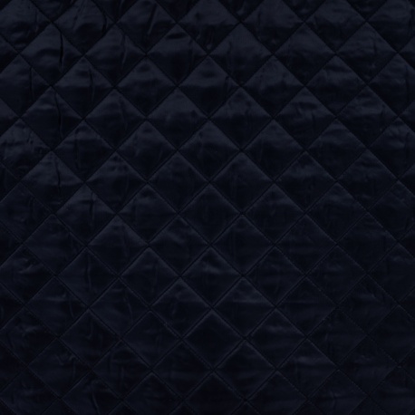 Tissu Doublure Matelassé Marine