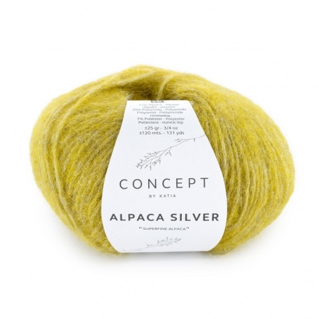 Pelote de Laine Katia Alpaca Silver 25gr
