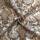 Tissu Jacquard Paisley Beige 