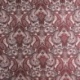 Tissu JAcquard Paisley Bordeaux 