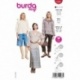 Patron Burda Easy 5592 Blouses 34-44 