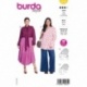 Patron Burda Style 5619 Chemisier 46-60