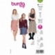 Patron Burda Easy 5660 Jupe 34-44