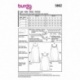 Patron Burda Easy 5662 Robes 34-44