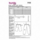 Patron Burda 9182 Kids Pantalon Et Short 104-146cm