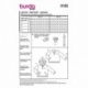 Patron Burda Kids 9185 Sweat et Polo 104-146cm