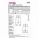 Patron Burda Kids 9187 Pantalon 56-98cm