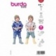 Patron Burda Kids 9188 Vestes 68-104cm