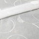 Tissu Voile Brodé Hortense Blanc