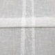 Tissu Etamine Rayée Marty Blanc