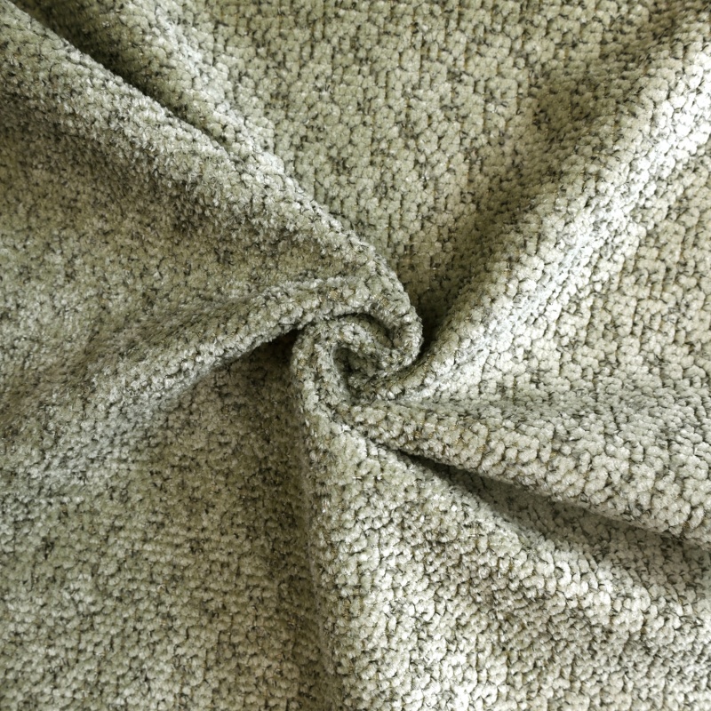 Tissu Isolia Bouclette Obscurcissant Thermique Sauge 