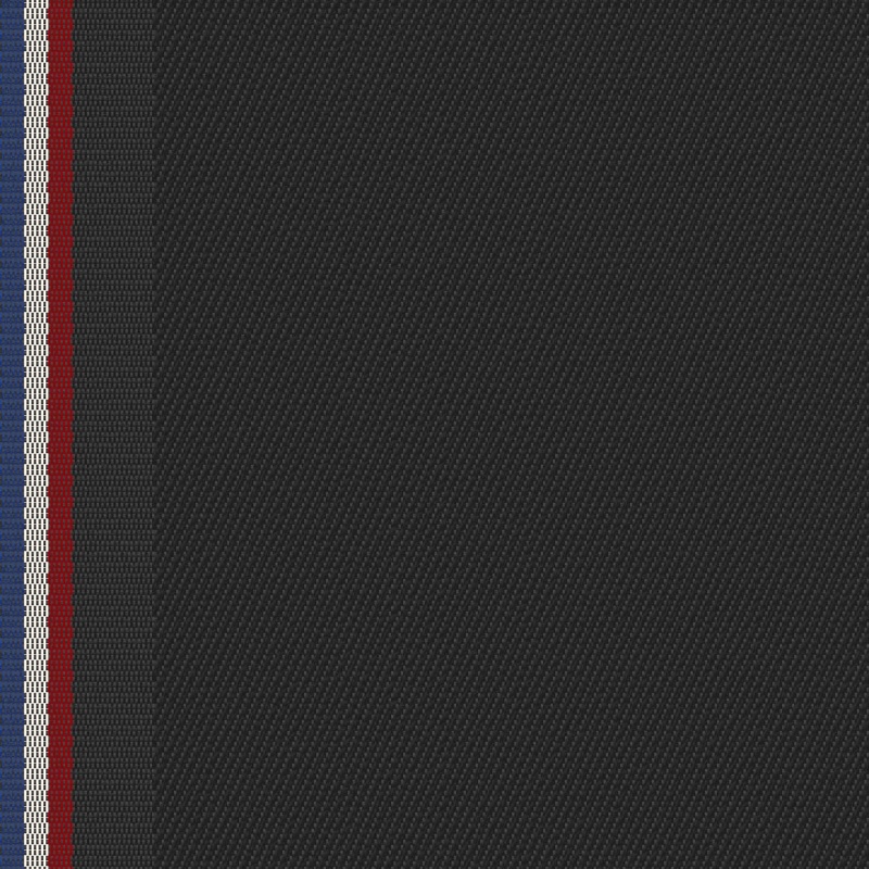 Tissu Sisal Uni Noir 