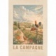 Torchon Imprimé La Campagne 