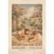 Torchon Imprimé Madeleine et Chocolat