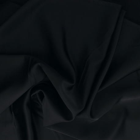 Tissu Satin Duchesse Noir 