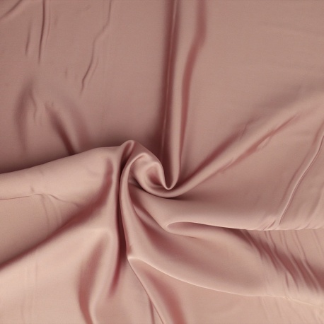 Tissu Satin Duchesse Rose 