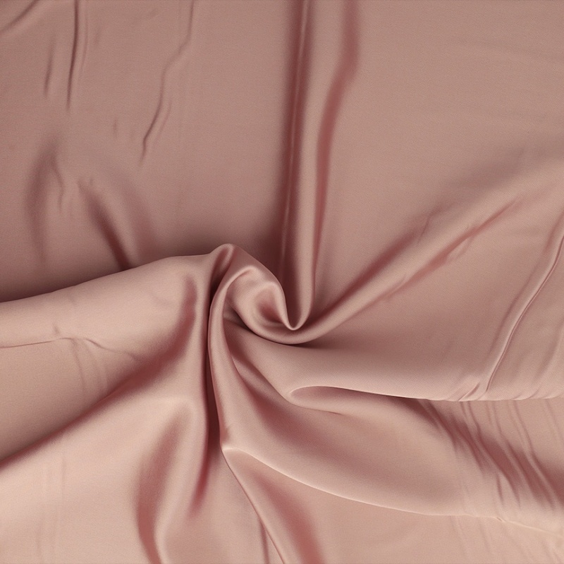 Tissu Satin Duchesse Rose 