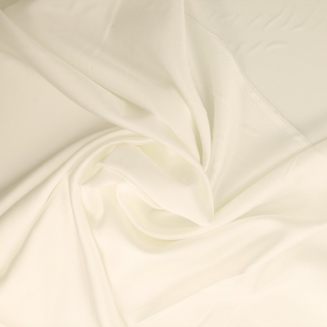Tissu Satin Duchesse Ecru 