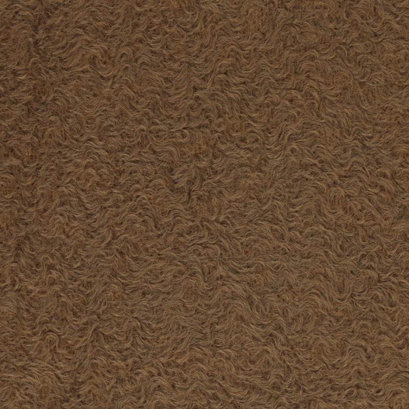 Tissu Brush Taupe Marron 