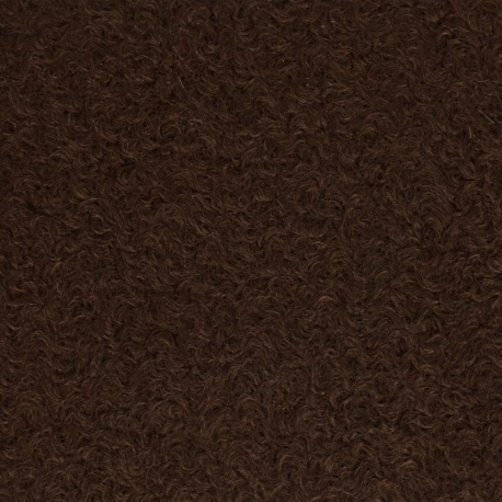 Tissu Brush Marron Foncé