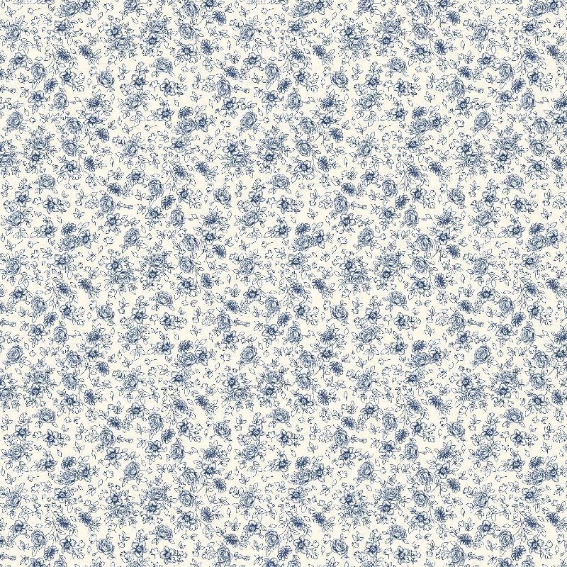 Tissu Toile Loneta Mira Bleu 