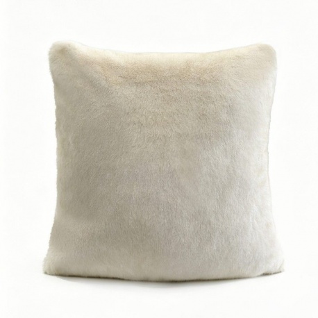 Collection Plaid Housse de coussin Cocon Ivoire