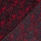 Tissu Satin Touché Velours Imprimé Rouge 