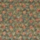 Tissu Velours Matelassé Imprimé Vert