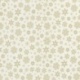 Tissu Cretonne Imrimée Foil Flocon Fond Blanc