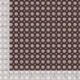Tissu Voile de Coton Imprimé Petite Fleur Marron