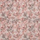 Tissu Voile de Coton Imprimé Motif Fleur Marron 