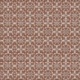 Tissu Voile de Coton Imprimé Motif Fleur Marron