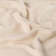 Tissu Polaire Teddy Uni Ecru 