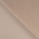 Tissu Polaire Teddy Uni Sable 